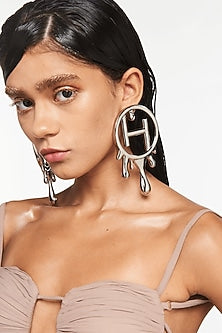 Silver Plated Silver Stud Earrings