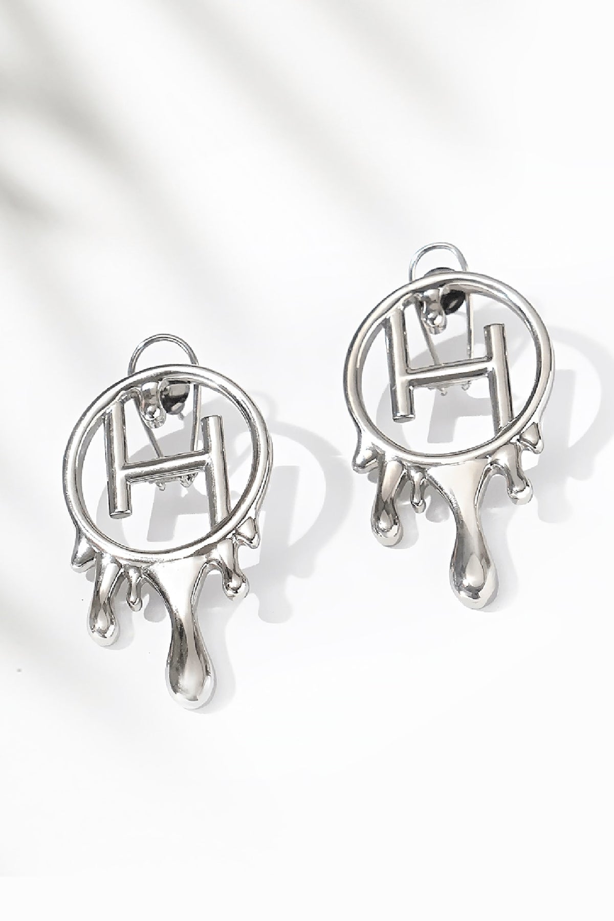 Silver Plated Silver Stud Earrings