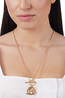 Gold Plated Mini Pendant Necklace