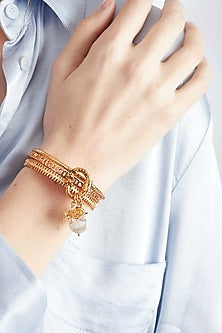 Gold Plated Handcrafted Handcuff