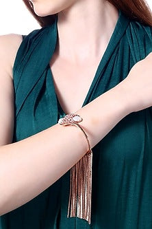 Rose Gold Plated Handcrafted Hand Harness