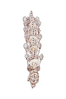 Rose Gold Plated Handcrafted Pearl Head Harness