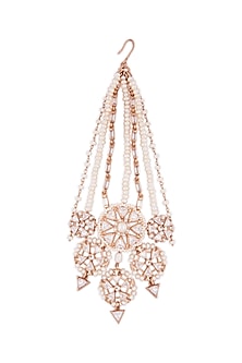 Rose Gold Plated Handcrafted Pearl Pasa