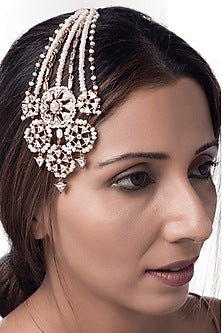 Rose Gold Plated Handcrafted Pearl Pasa