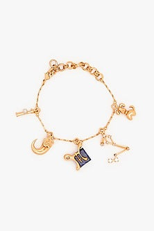 Rose Gold Plated Handcrafted Zodiac Bracelet
