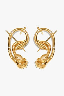 Gold Plated Stud Earrings