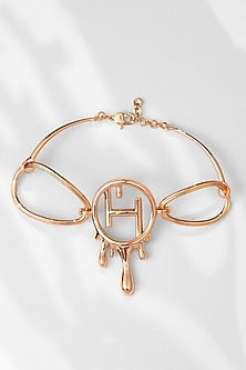 Gold Plated Link Choker Necklace