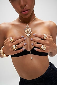 Gold Plated Cigar Ring