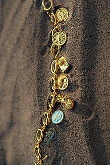 Gold Plated Charm Bracelet