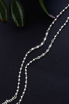 Gold Plated Pearl Anklets