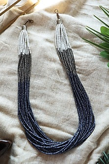 Blue Beaded Necklace