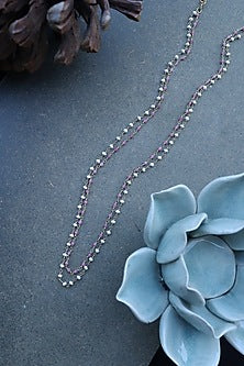 Gold Finish Pearl Necklace