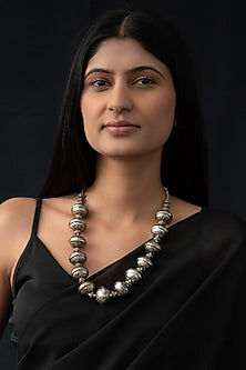 Oxidised Finish Necklace