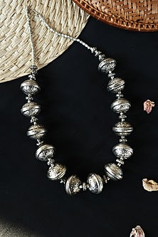 Oxidised Finish Necklace