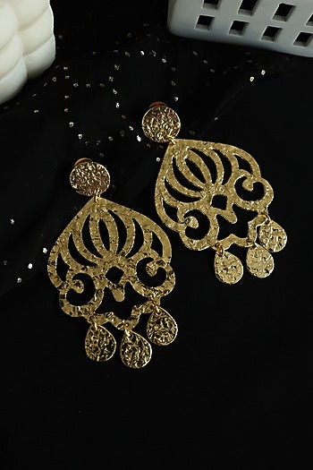 Gold Plated Dangler Earrings