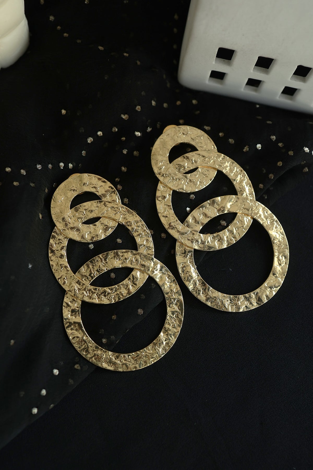 Gold Plated Dangler Earrings
