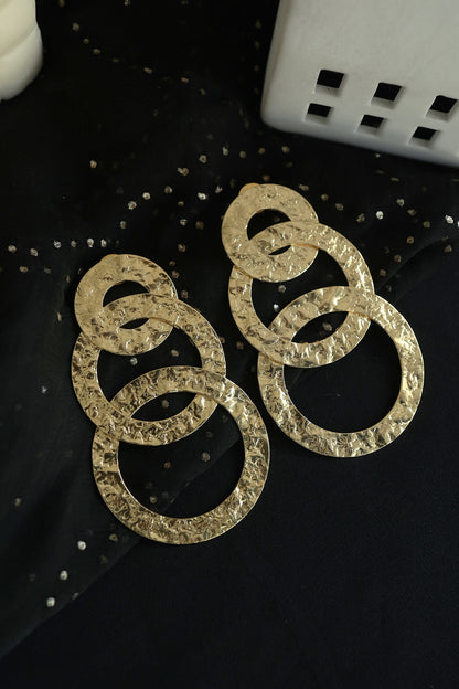 Gold Plated Dangler Earrings