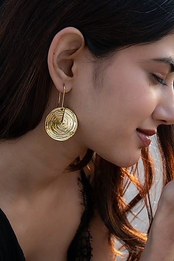 Gold Plated Dangler Earrings