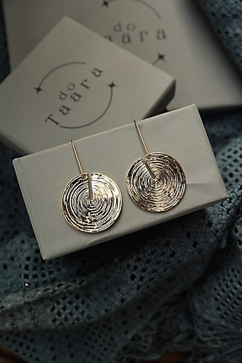 Gold Plated Dangler Earrings