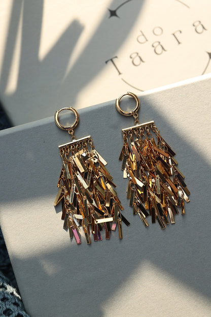 Gold Plated Dangler Earrings