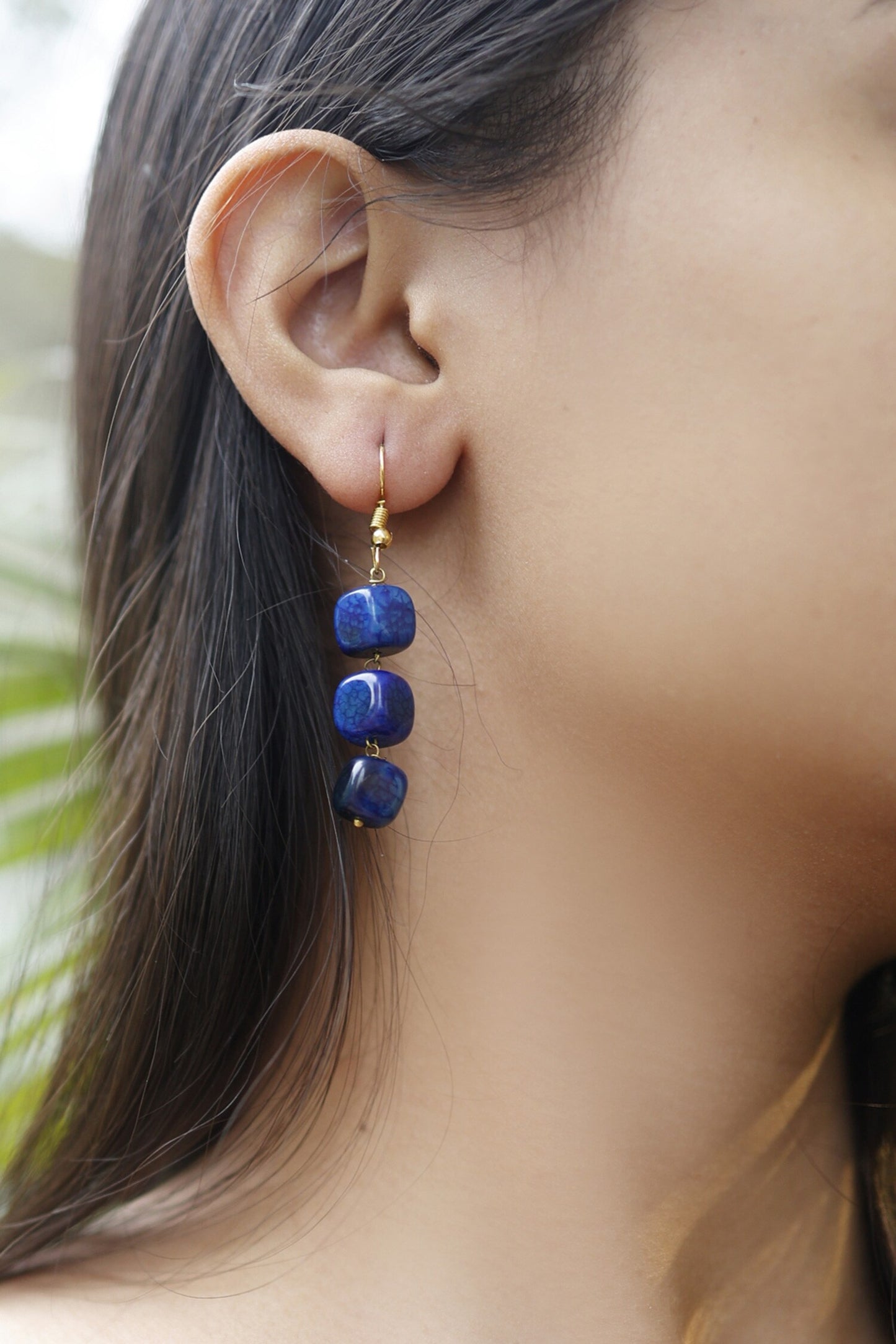 Cube Dangler Earrings 