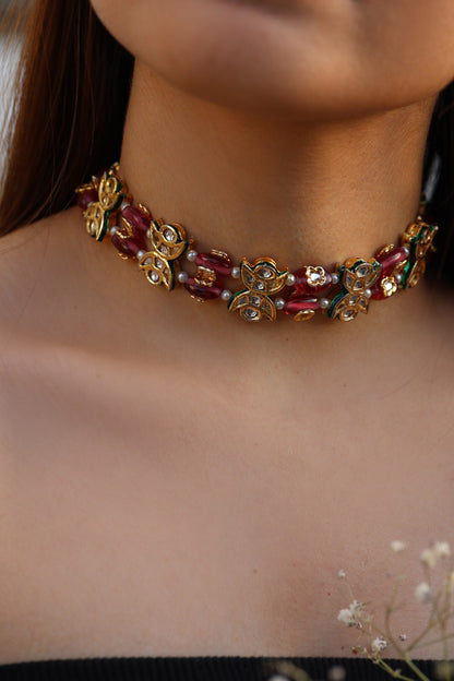 Kundan Choker Necklace 