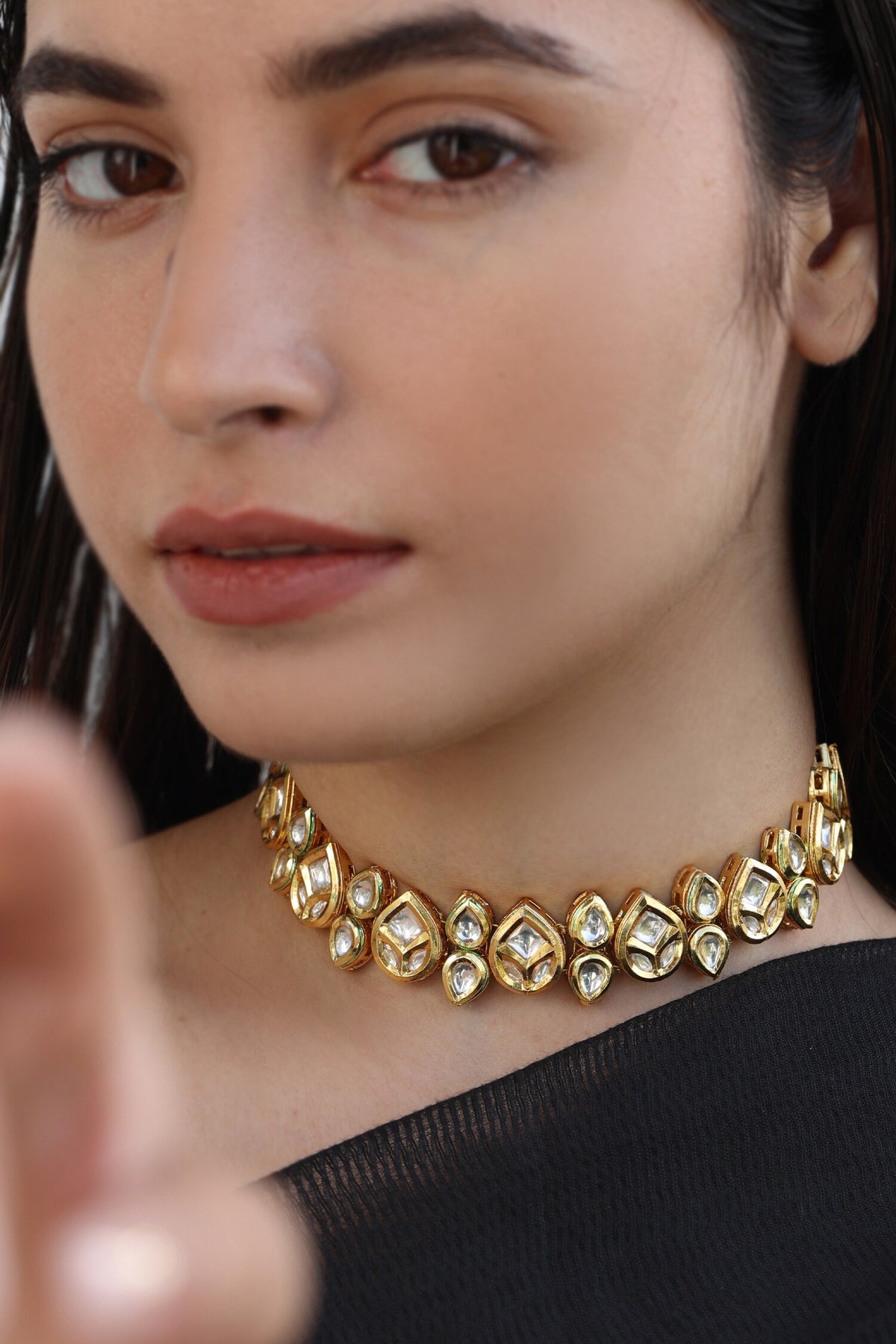 Kundan Choker Necklace 