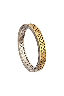Silver Handcrafted Bangle In Sterling Silver
