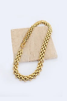 Gold Plated Chunky Chain Necklace