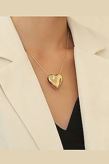 Gold Plated Heart Necklace
