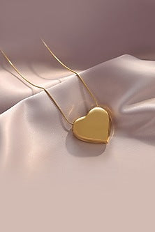 Gold Plated Heart Necklace
