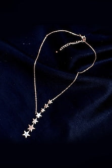 Gold Plated Star Dangler Necklace