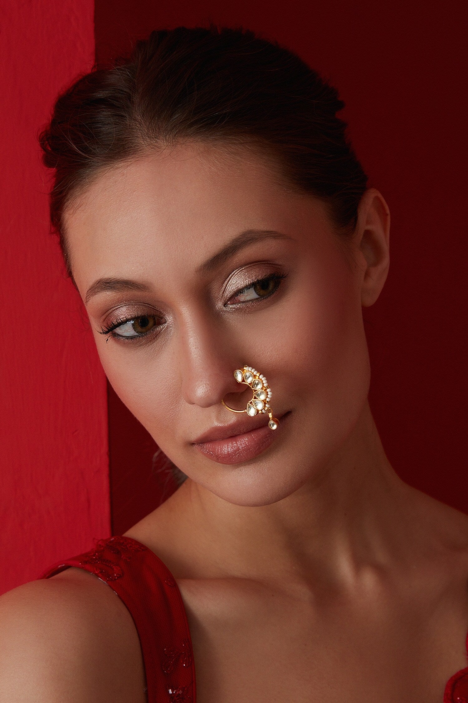 Kundan Nose Pin 