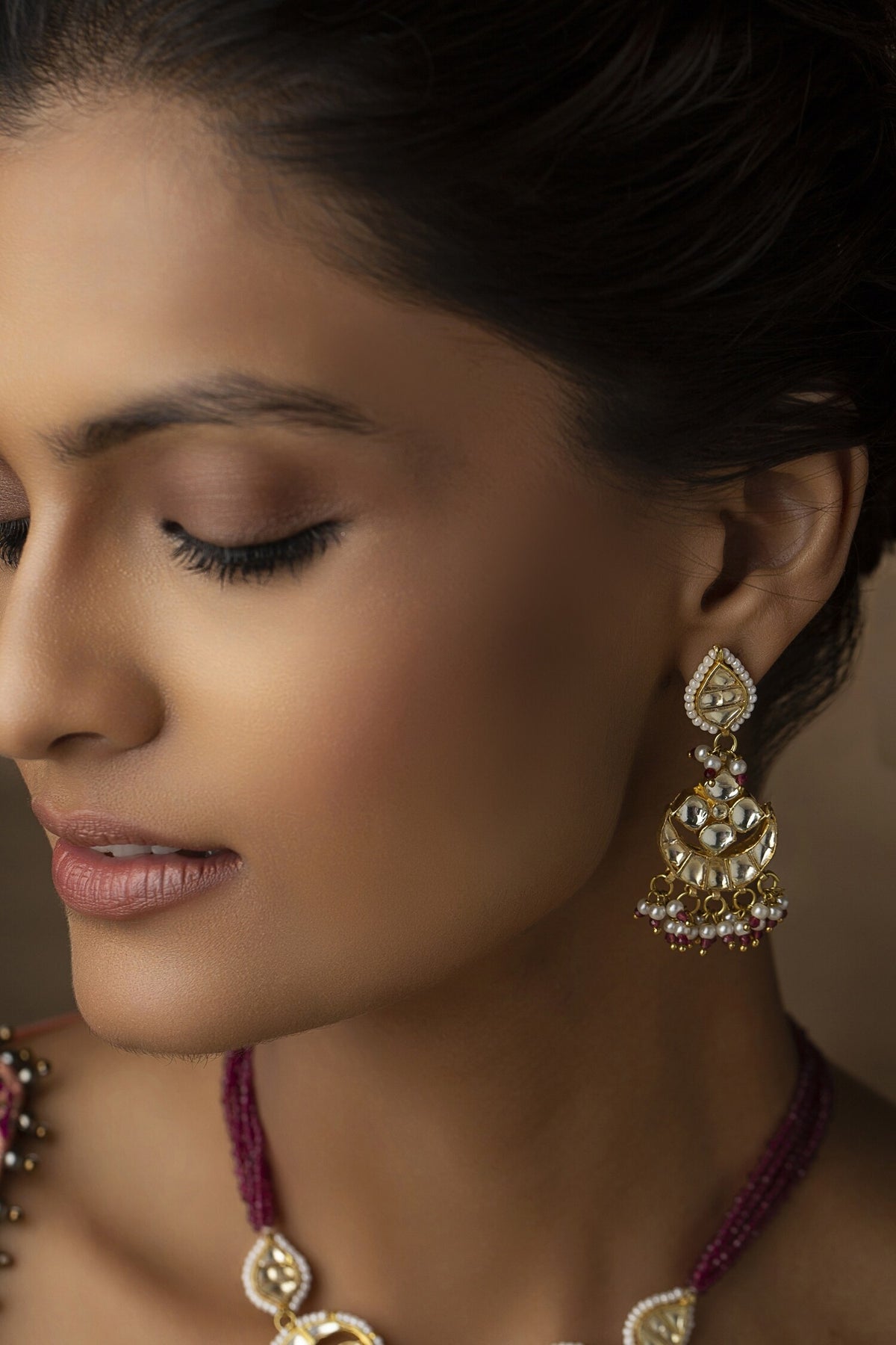 Kundan Necklace Set 