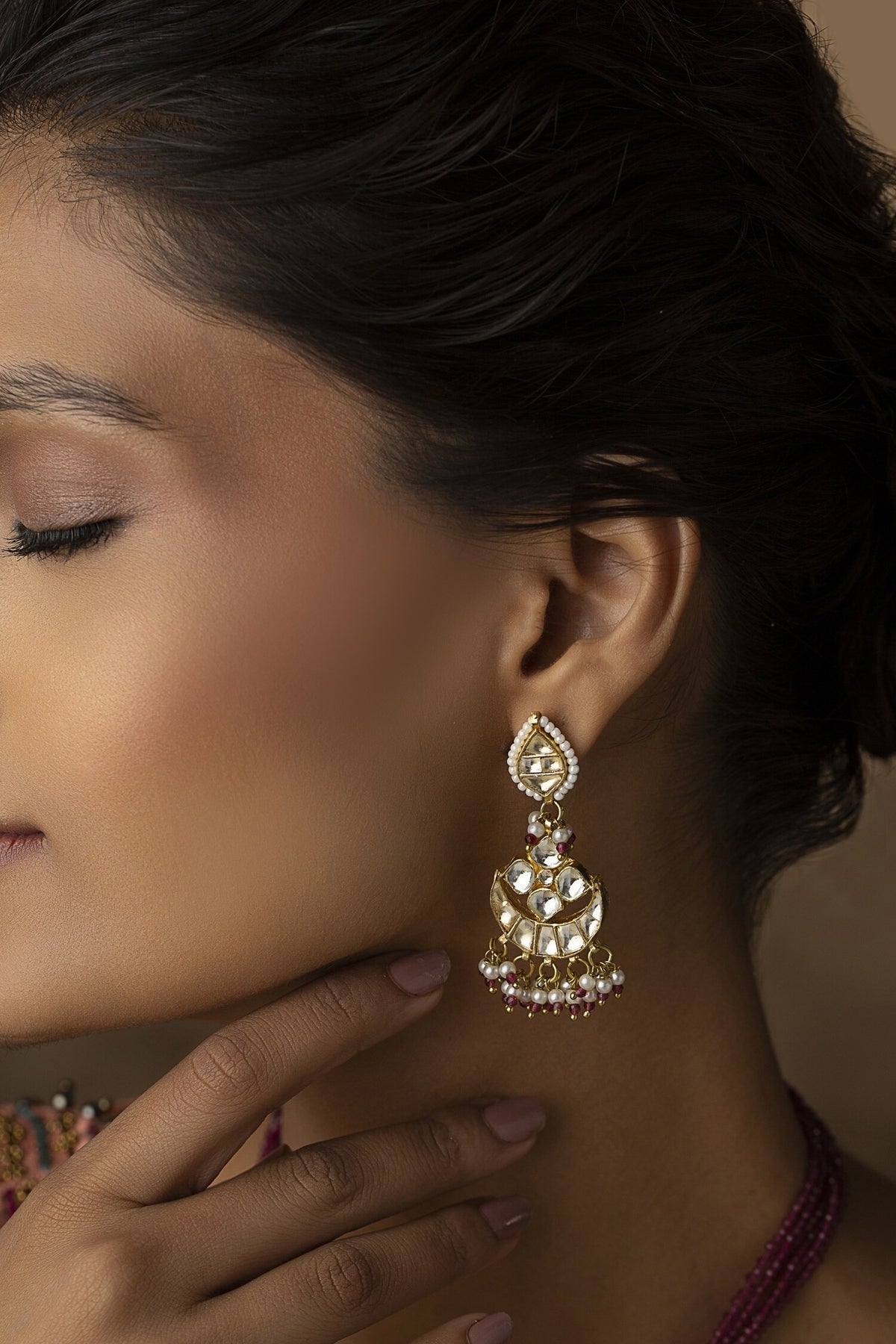 Kundan Necklace Set 