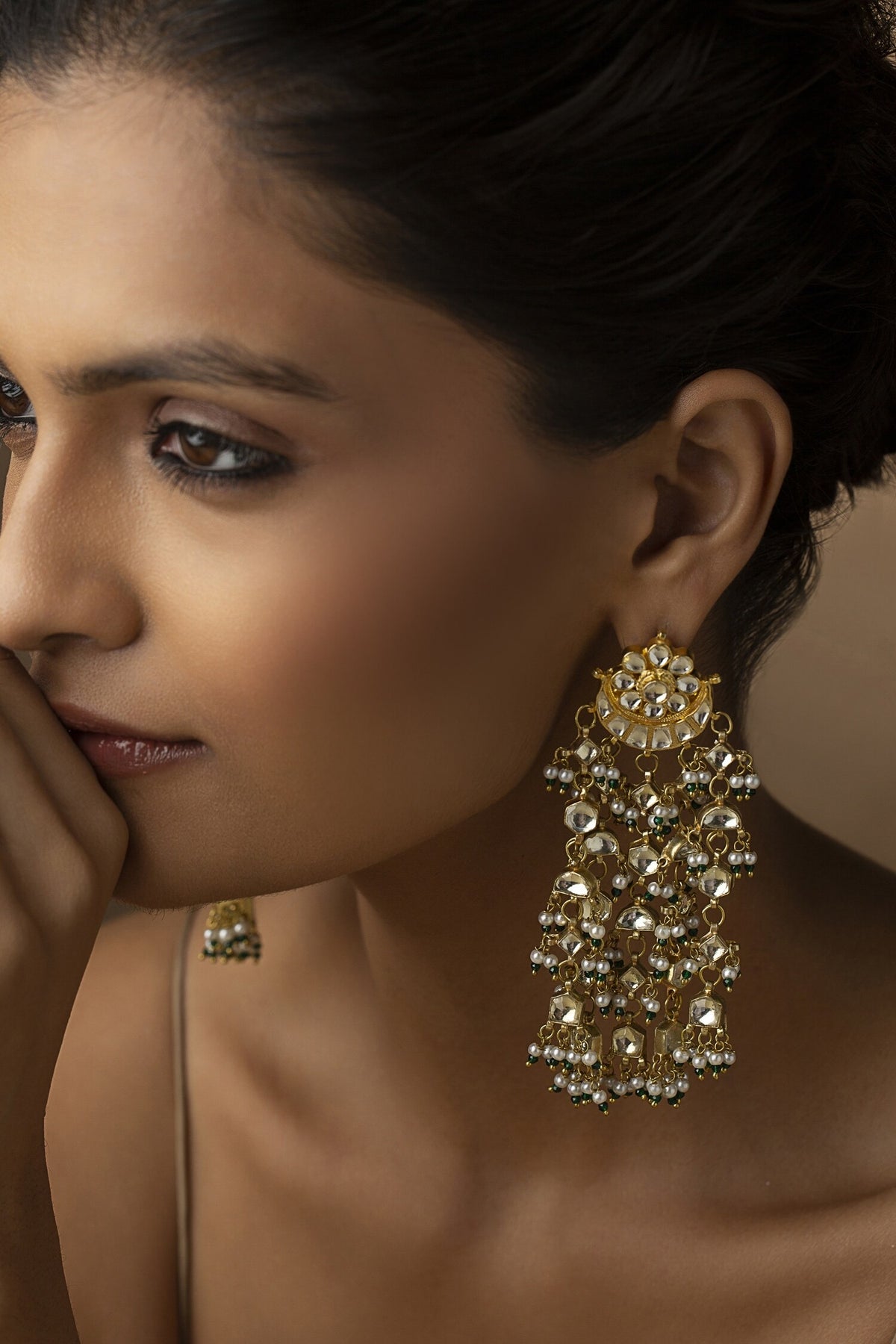 Kundan Embellished Earrings 