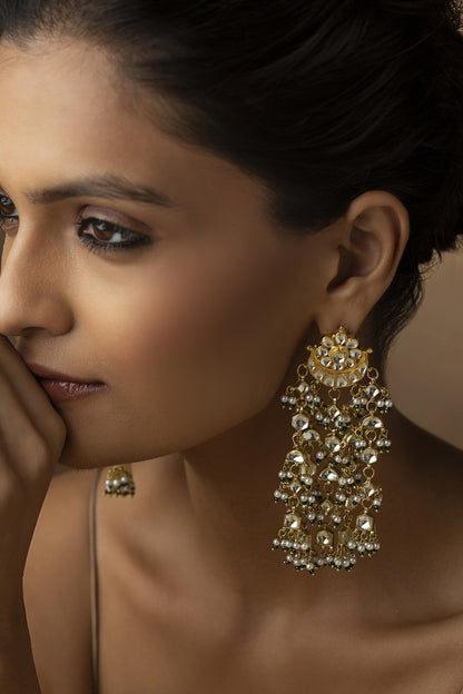 Kundan Embellished Earrings 