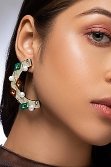 Multi-Colored Acrylic Earrings