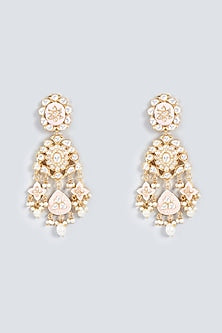 Gold Plated Chandbali Earrings