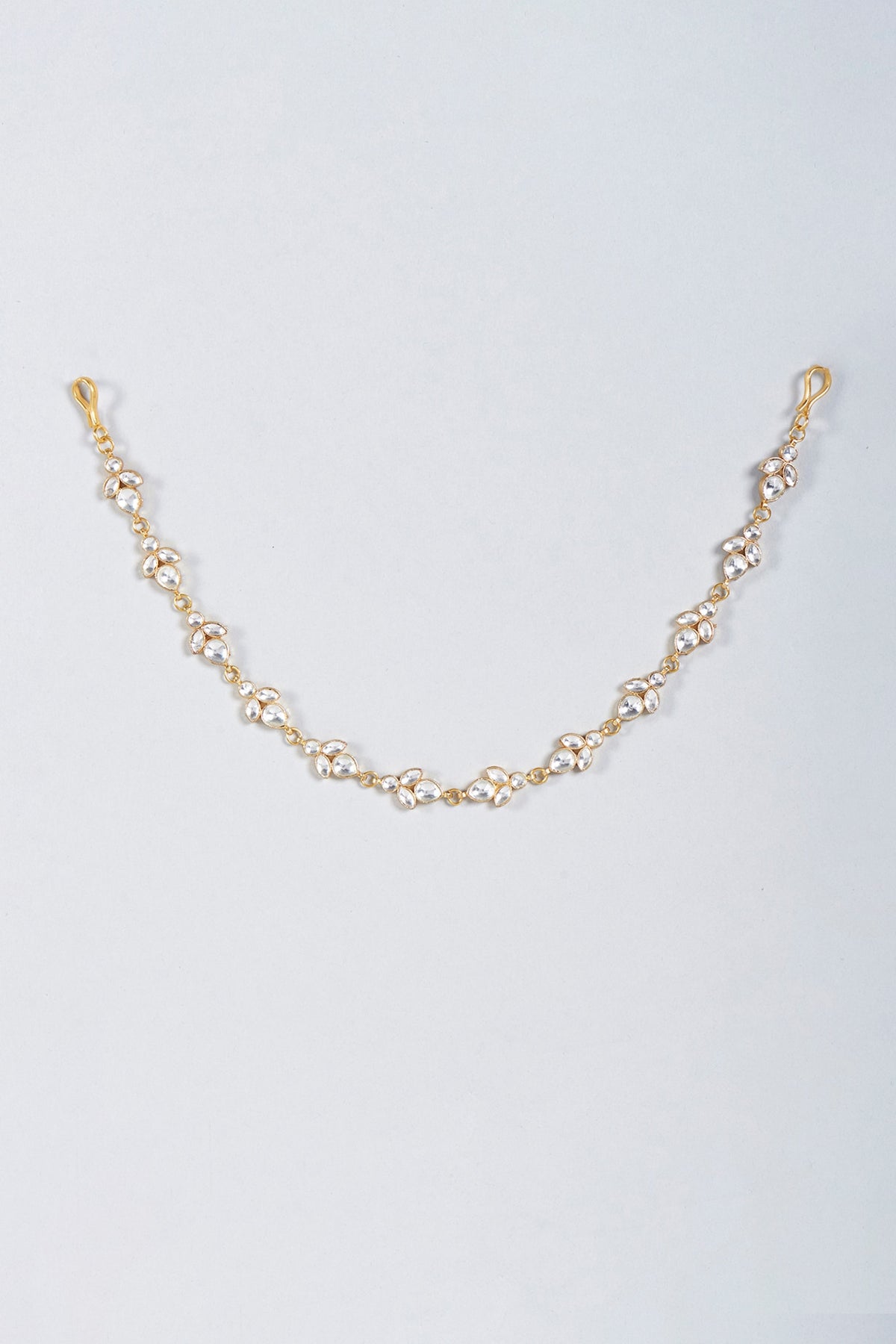 Gold Finish Kundan Matha Patti