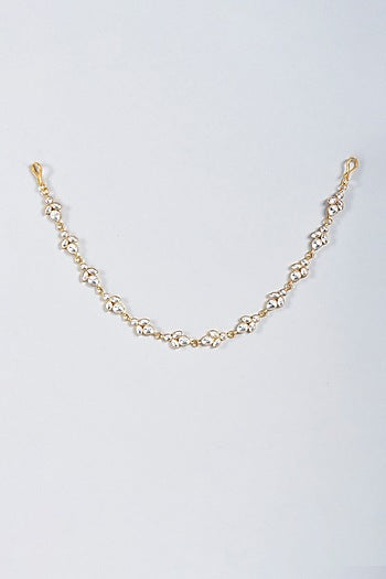 Gold Finish Kundan Matha Patti