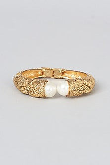 Gold Finish Alloy Bangle