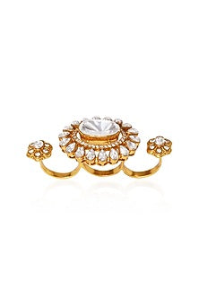 Gold Plated Brass Ring