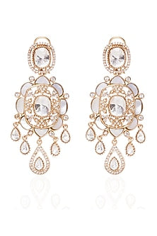 Gold Plated Dangler Earrings