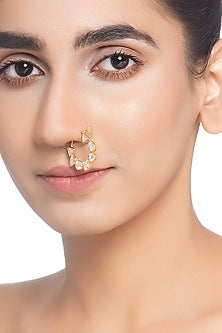 Gold Plated Brass Nose Ring