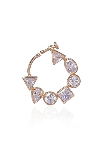 Gold Plated Brass Nose Ring