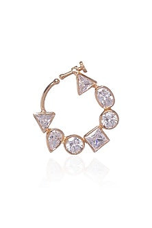 Gold Plated Brass Nose Ring