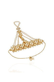 Gold Plated Brass Haathphool