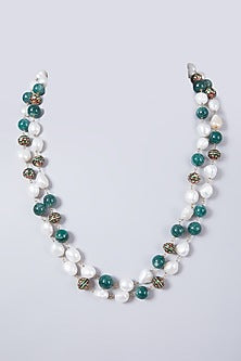 Gold Finish Beaded Ganthan Mala