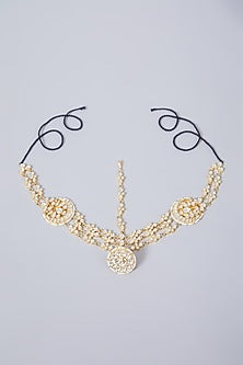 Gold Finish Borla Matha Patti